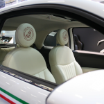 Cuir blanc logo Cuir Auto Shop