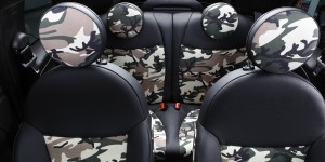Sellerie Fiat 500 camouflage
