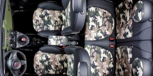 Sellerie Fiat 500 camouflage