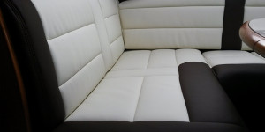 Rapido Sellerie "Eco cuir" bicolore salon